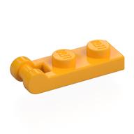 Plate Special 1 x 2 with Handle on End [Closed Ends] (Bright Light Orange)