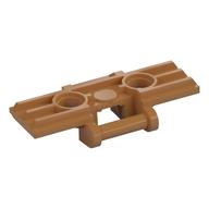 Technic Link Tread Wide with Two Pin Holes, Reinforced (Medium Nougat)