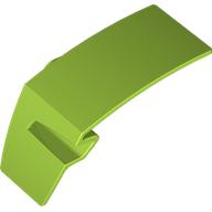 Technic Panel Car Mudguard Left (Lime)