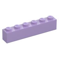 Brick 1 x 6 (Lavender)