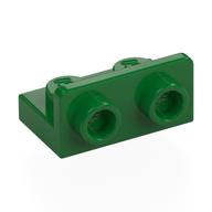 Bracket 1 x 2 - 1 x 2 Inverted (Green)