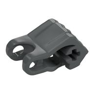 Large Figure Hand, Fist with Axle Hole, 4 Fingers (Dark Bluish Gray)
