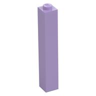 Brick 1 x 1 x 5 with Solid Stud (Lavender)