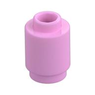 Brick Round 1 x 1 Open Stud (Bright Pink)