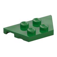 Wedge Plate 2 x 4 (Green)