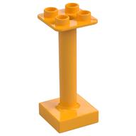 Duplo Support / Umbrella Stand with Square Base (fits 92002) (Bright Light Orange)