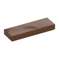 Tile 1 x 3 (Reddish Brown)