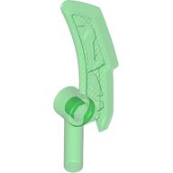 Weapon Blade with Bar (Ninjago Jade Blade) (Trans-Green)