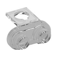 Minifig Neckwear Bracket with 2 Back Studs (Trans-Clear)