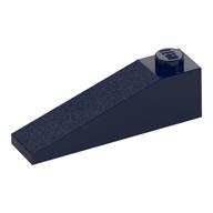 Brick Sloped 18° 4 x 1 (Dark Blue)