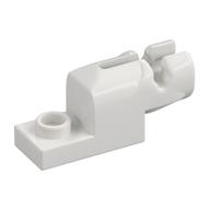Launcher, Plate Special 1 x 2 with Mini Blaster (White)