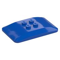 Brick Curved 6 x 4 x 2/3 Quad Curved with 2 x 2 Studs (Blue)