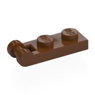 Plate Special 1 x 2 with Handle on End [Closed Ends] (Reddish Brown)