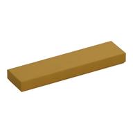 Tile 1 x 4 with Groove (Pearl Gold)