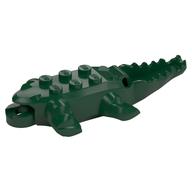 Animal Body Part, Alligator / Crocodile Body New Style (Dark Green)