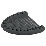 Boat Hull Section, Brick 16 x 13 x 2 (Dark Bluish Gray)