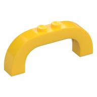 Brick Arch 1 x 6 x 2 Curved Top (Yellow)