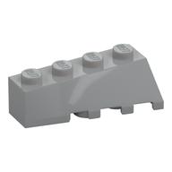 Brick Wedged, Sloped 45° 4 x 2 Left (Light Bluish Gray)