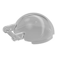 Windscreen 4 x 4 x 1 2/3 Canopy Half Sphere with Handle (Trans-Clear)