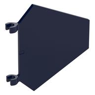 Flag 5 x 6 Hexagonal with U Clips (Dark Blue)
