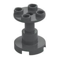 Support Round 2 x 2 x 2 Stand with Reinforced Underside (Dark Bluish Gray)