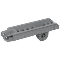 Duplo Ladder with Base Locking Ring (Fire) (Light Bluish Gray)