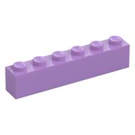 Brick 1 x 6 (Medium Lavender)