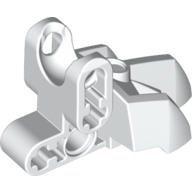 Large Figure Foot, with Ball Socket 3 x 5 x 2 (White)