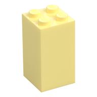 Brick 2 x 2 x 3 (Bright Light Yellow)