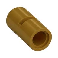 Technic Pin Connector Round [Slotted] (Pearl Gold)