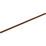 Hose Rigid 3mm D. 18L / 14.4cm (Reddish Brown)
