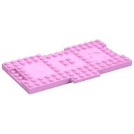 Plate Special 9 x 16 x 2/3 with 1 x 4 Recessed (Bright Pink)