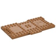 Plate Special 9 x 16 x 2/3 with 1 x 4 Recessed (Medium Nougat)