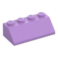 Brick Sloped 45° 2 x 4 (Medium Lavender)