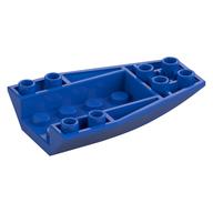 Brick Wedged, Curved Inverted 6 x 4 (Blue)