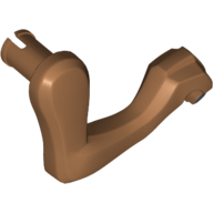 Animal Body Part, Dinosaur, Raptor / Dilophosaurus Arm / Leg, Right, Black Claws Print (Medium Nougat)