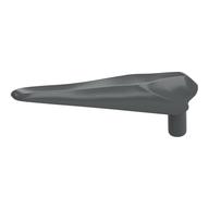 Animal Body Part, Dinosaur, Pteranodon Jaw Bottom with Pin [Flexible Plastic] (Dark Bluish Gray)