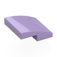 Brick Curved 2 x 2 x 2/3 (Lavender)