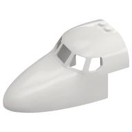 Aircraft Fuselage Curved Forward 6 x 10 Top with 5 Window Panes (White)