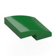 Brick Curved 2 x 2 x 2/3 (Green)