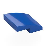 Brick Curved 2 x 2 x 2/3 (Blue)