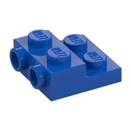 Plate Special 2 x 2 x 2/3 with Two Studs On Side and Two Raised [Solid Anti-stud] (Blue)