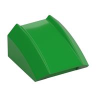 Brick Curved 2 x 2 with Lip, No Studs (Bright Green)