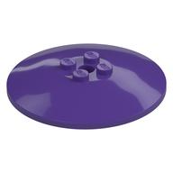 Dish 6 x 6 Inverted (Radar) with Solid Studs (Dark Purple)