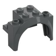 Wheel Arch, Mudguard 4 x 2 1/2 x 2 1/3 (Dark Bluish Gray)