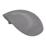 Large Figure Shoulder Cover, Armor, Round, Smooth [Plain] (Flat Silver)