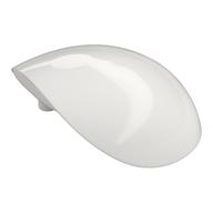 Large Figure Shoulder Cover, Armor, Round, Smooth [Plain] (White)