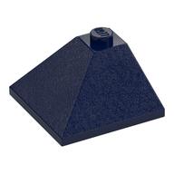 Brick Sloped 33° 3 x 3 Double Convex (Dark Blue)