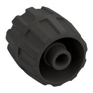Wheel Hard Plastic Small (22mm D. x 24mm) (Pearl Titanium)