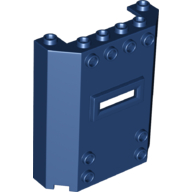 Panel 2 x 6 x 6 with Window Slot (Dark Blue)